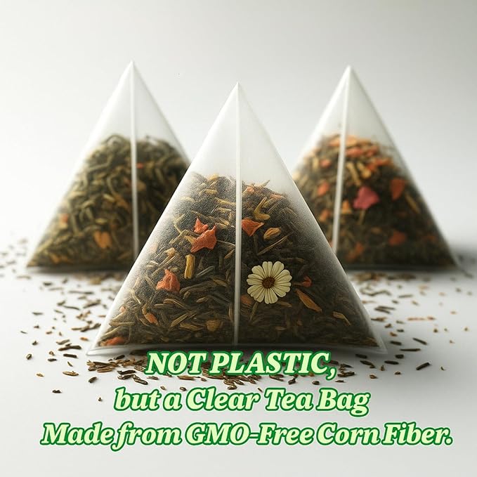 Tozzy Organic Dandelion Root Tea – 100 Count, Plant-Based Pyramid Tea Bags