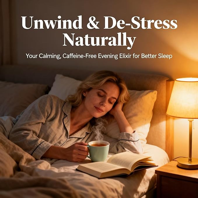 Eastrue Organic Goji Berry & Chrysanthemum Tea,50 Tea Bags, Traditional Herbal Tea for Stress Relief & Natural Cleanse,Better Sleep,Caffeine Free,Non-GMO