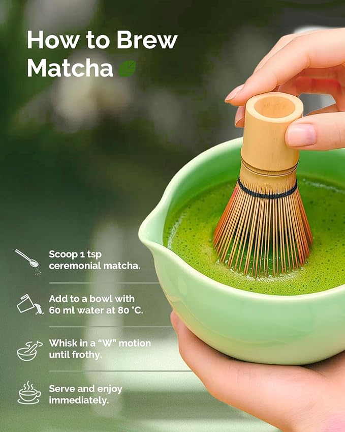 Maestri House Ceremonial Grade Matcha Powder - Premium First Harvest Green Tea Powder, 100% Pure Unsweetened No Additives, USDA Organic Gluten-Free Vegan, 1.06oz Tin