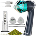 Mamba Grinders Electric Spice & Herb Grinder for the Kitchen. Easy to Use USB Rechargeable Grinder, 2g Gray