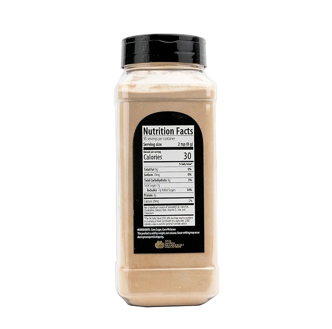 GranAroma Molasses Powder, Sweetener for Baking and Treats (1.6 Pound)