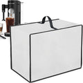 Coffee Maker Dust Cover for Ninja Pod & Grounds Specialty Single-Serve Coffee Maker PB051/PB051GB/PB051SG/PB051ST, Heavy Duty Waterproof Coffee Machine Protective Cover Case (Silver)