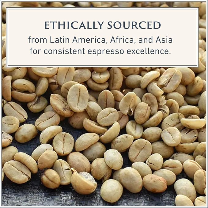 Filicori Zecchini Italian Espresso Beans – Whole Bean Coffee, Bold Dark Roast Arabica & Robusta Blend – Slow Roasted – Forte 2.2lb Bag