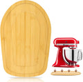Mixer Slider Compatible with 4.5-5 QT Kitchen Aid Stand Mixers, Kitchen Countertop Storage Mover Sliding Caddy Mixer Slider Mat for Kitchen Aid Stand Mixer Accessories Attachment with Footwell