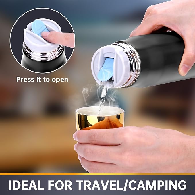Stocking Stuffers for Men, 17oz Coffer Tumbler, Christmas Dad Gifts from Daughter Son, Xmas Husband Him Presents, Cool Gadgets, Unique Anniversary Birthday Gifts for Men Who Have Everything