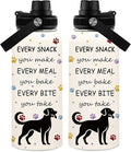 Dog Mom Gifts for Women, Dogs Lovers Gifts for Boys Girls, 32 oz Insulated Water Bottle, Stainless Steel Water Bottles, Cute Dog Paw Tumbler, Dogs Cup Gift for Birthday Christmas (1pcs)