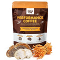 NutraCup Premium Adaptogenic Mushroom Coffee with Lions Mane, Cordyceps, Turkey Tail, & Nootropics for Better Focus, Energy, Digestion, and Immunity - 30 Servings