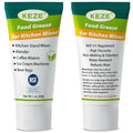 Keze Food Grade Equipment Lubricant, Food Service Equipment Lube for kitchenaid Stand Mixer, Beer Kegs, Slushee and Espresso Machine, Odorless Kitchen Mixer Grease, 1 oz 2-Pack