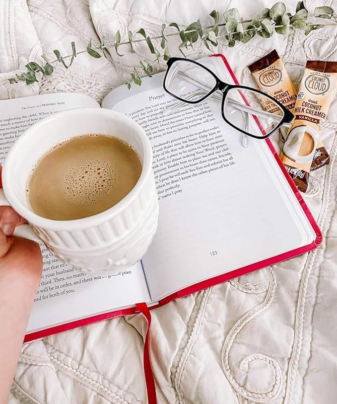 Coconut Cloud: Dairy-Free Coffee Creamer | Minimally Processed, Shelf Stable. Made from Coconut Powdered Milk. | Vegan, Gluten Free, Non-GMO. (Home, Office, Travel), Creamers (Vanilla - 20 Sticks)
