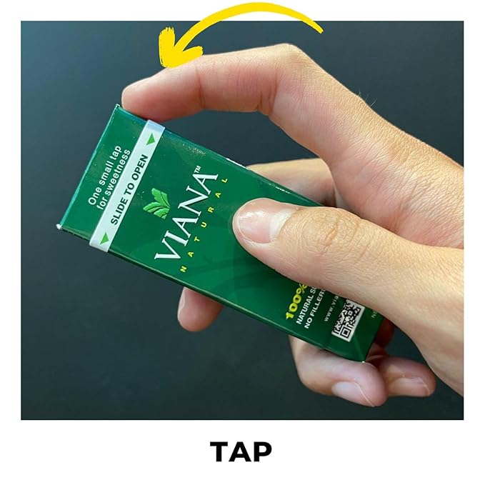 VIANA STEVIA – Ultra-Sweet, Super Compact granular stevia extract! 1 Pack = 230 Sachets | Easy Pour, Travel-Friendly Natural Sweetener