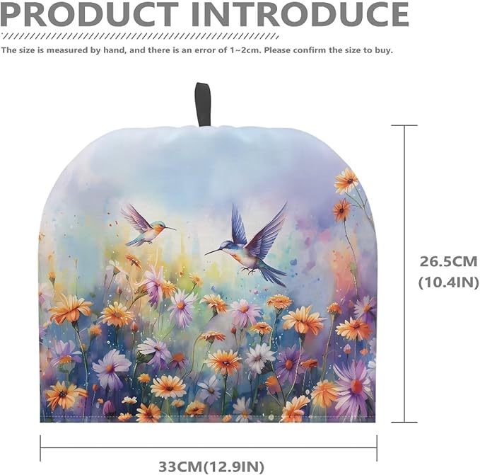 Hummingbird Tea Cozy for Teapot Insulated Sunflower Tea Pot Cozy for Keeping Warm for Woman Tea Cosy for Teapot Home Decorative