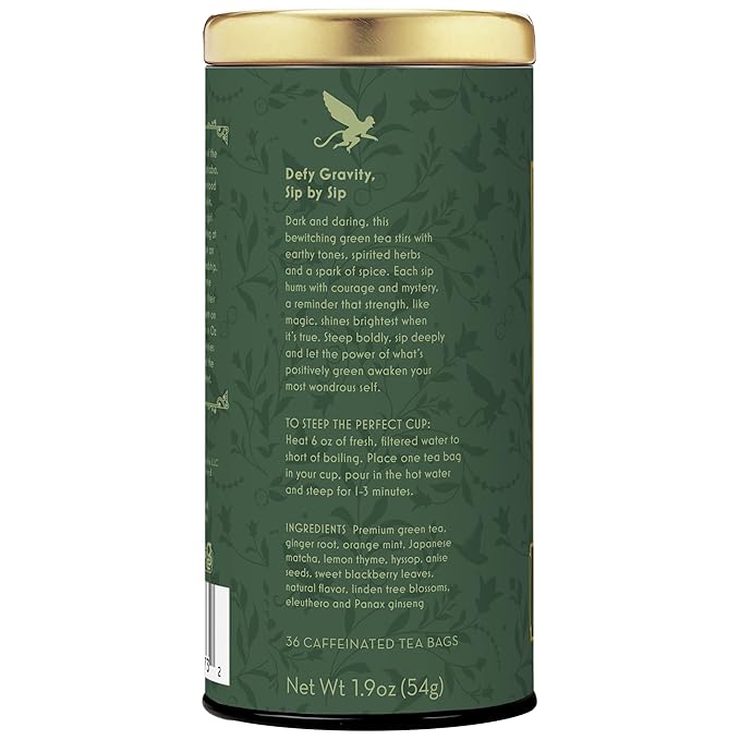 The Republic of Tea - Wicked Destined to Fly Green Tea, 36 Tea Bags