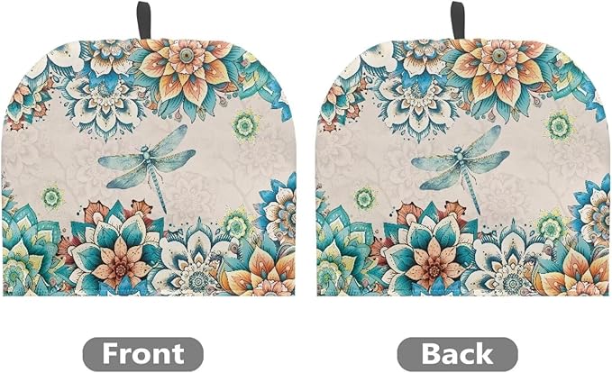 Dragonfly Tea Cozy for Teapot Mandala Tea Cozy for Teapot Insulated Bohemia Teapot Insulation Cover Triba Tea Pot Cozy for Women
