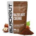 Blackout Coffee Hazelnut Creme Flavored Ground Coffee – Medium Roast, Smooth Taste, Guilt-Free Indulgence – Freshly Roasted 12oz Bag.