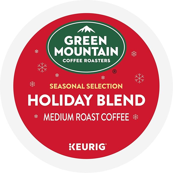 Green Mountain Coffee Roasters Holiday Blend, Keurig Single Serve K-Cup Pods, 96 Count