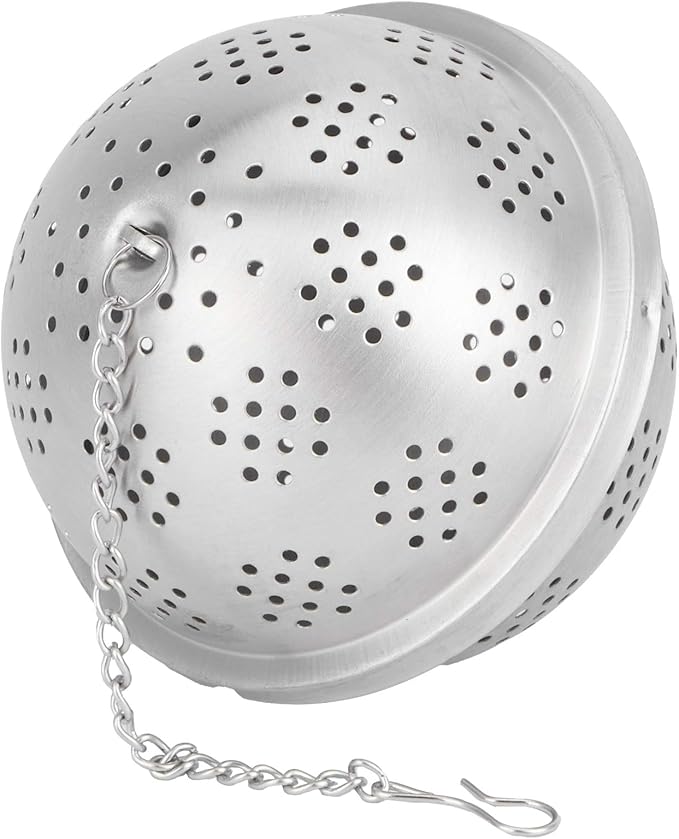 304 Stainless Steel Tea Strainer Infuser Seasoning Filter Mesh Design Kitchen Accessories(M)