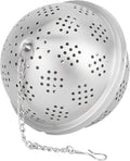 304 Stainless Steel Tea Strainer Infuser Seasoning Filter Mesh Design Kitchen Accessories(M)