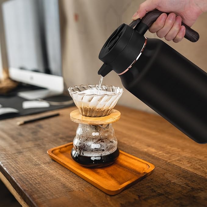 70oz Thermal Coffee Carafe,Insulated Thermal Pitcher,Stainless Steel Coffee Carafes For Keeping Hot/Cold Beverage Water Drink Tea Coffee Dispenser Urn Vacuum Pot