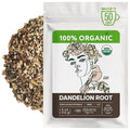 Dandelion Root Organic - Dandelion Tea - Diente de Leon Organico – Natural Cleansing, Gut Flora, Digestion, Liver, Skin – 4 oz