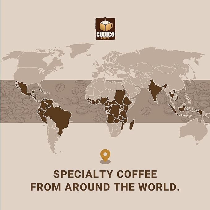 Costa Rican Coffee, Whole Bean Coffee, Premium Costa Rica Tarrazu Single Origin Fresh Roasted Coffee Beans | Cubico Coffee | 12 Ounce Bag