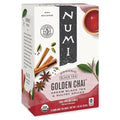 Numi Organic Golden Chai Tea, 18 Tea Bags, Assam Black Tea, Cardamom, Ginger & Anise