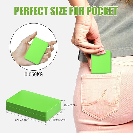 Digital Pocket Grams Scale, Diyife 1000g/0.01g High Precision, 7 Units Conversion Mini Scale with LCD Display, Tare Function for Food, Jewelry, Powder, Green