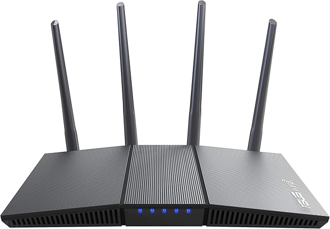 ASUS RT-AX3000S Dual Band WiFi 6 Extendable Router, Instant Guard, Parental Control Scheduling, Built-in VPN, AiMesh Compatible
