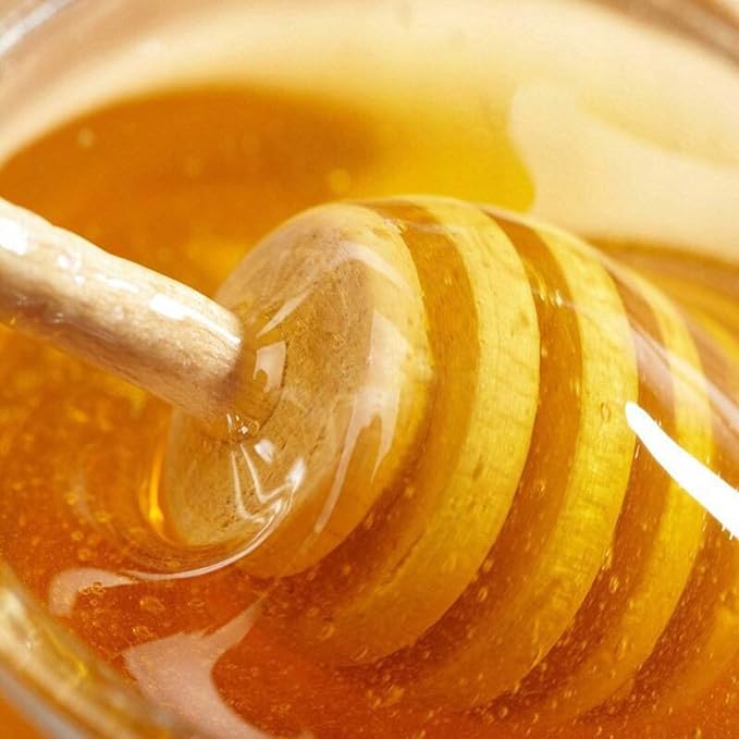50 Pcs Honey Dipper Stick, 3 Inch Mini Honey Dipper, Wooden Honey Dippers Stick, Honey Stirrer Honey Wand for Honey Collecting Dispensing Drizzling Jar Portable and Wedding Party