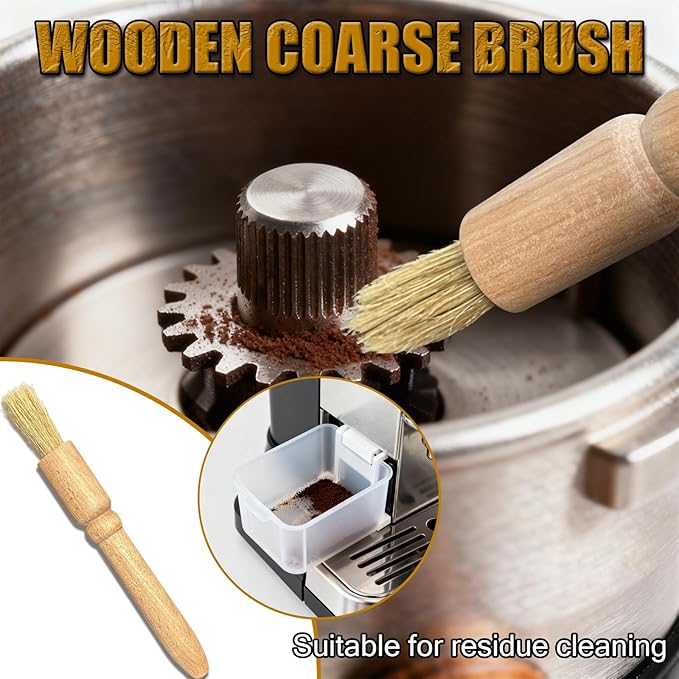 Coffee Brush, Coffee Grinder Cleaning Brush kit, Espresso Machine Cleaning Brush Tool