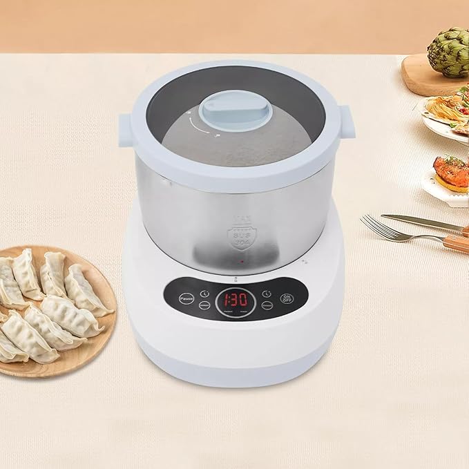 4.5Qt Dough Mixer Machine, Electric Dough Maker with Ferment Function, Perfect for Bread Pizza Roti Dumpling Dough & Sourdough