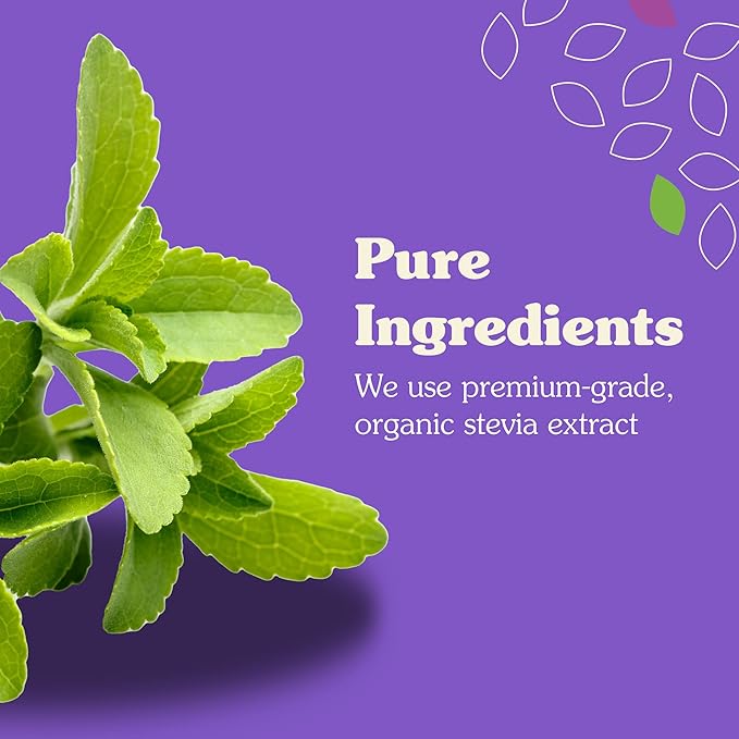 NuNaturals Stevia Syrup, Sugar-Free Sweetener, Plant-Based Sugar Substitute, Zero Calorie, Sugar-Free Syrup, Chocolate, 6.6oz (3-Pack)