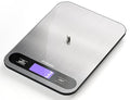 Atogou 0.01oz/33lb Food Scale, Digital Kitchen Scale with Full View LCD Display, Waterproof Stainless Steel Surface, for Cooking, Baking, Meal Prep Black&Grey