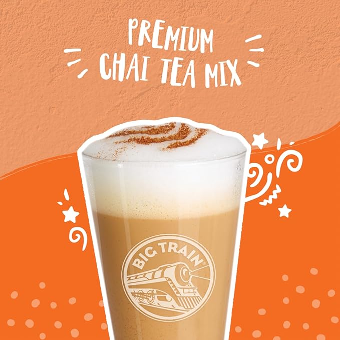 Big Train Spiced Chai Tea Latte Beverage Mix, 3.5 Pound (Pack of 1)