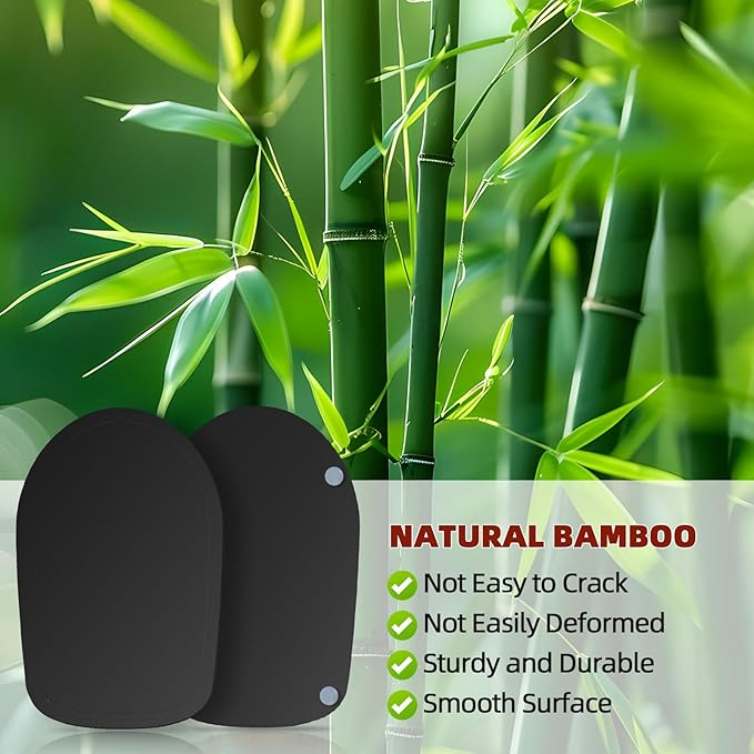 Mixer Slider Compatible with 4.5-5 QT Kitchen Aid Stand Mixers, Kitchen Countertop Storage Mover Sliding Caddy Mixer Slider Mat for Kitchen Aid Stand Mixer Accessories Attachment (Bamboo - Black)