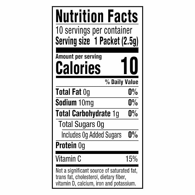 Crystal Light Raspberry Green Tea Naturally Flavored Powdered Drink Mix, 10 ct On-the-Go-Packets (Pack of 7)
