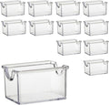 New Star Foodservice 28447 Plastic Sugar Packet Holder, Clear, Set of 12