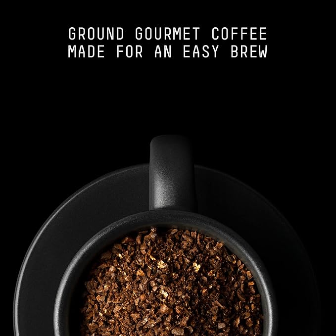 Stone Street Flavored Ground Coffee, Cinnamon Swirl, Freshly Roasted, 100% Colombian Arabica, Gourmet Coffee, Medium Roast, Sweet Cinnamon Roll Flavor, 1 LB