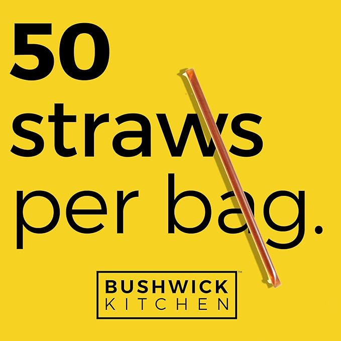 Bees Knees Clover Raw Honey Sticks, 50 Count of Raw Honey Sticks for Tea, Made in the USA, Sweet & Delicious, Pure & All Natural, Unfiltered & Gluten Free, 50 Straws