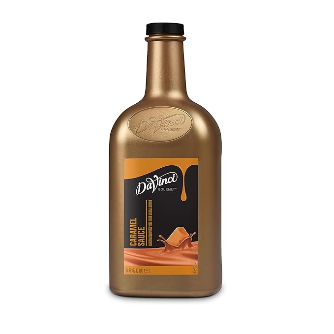 DaVinci Gourmet Caramel Sauce, 64 Fluid Ounces (Pack of 1)