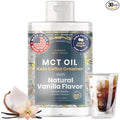 MCT Oil Blend – Vanilla | Keto-Friendly Liquid for Energy & Focus | Dairy-Free, Sugar-Free, Gluten-Free, Vegan | 30 Servings