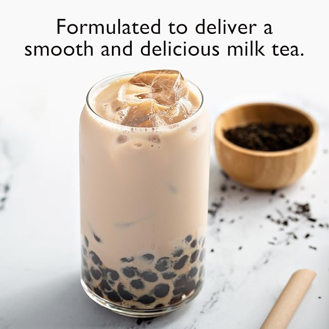 The Republic of Tea – Tablespoon Milk Tea for Boba Concentrate, Black Tea, 16 Servings