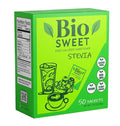 BioSweet Zero Bitterness Stevia Packets | Zero Calorie Sweetener | Non GMO, Natural, Gluten Free, Vegan | Nothing Artificial (50 Packets)