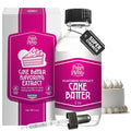 Palm and Plenty Cake Batter Extract - Flavoring for Candy, Baking, and Drinks - Food-Grade Oil for Baked Goods, Desserts, Frostings, and Fillings, Keto-Friendly - 2 Oz Plastic Dropper Bottle - Made in USA