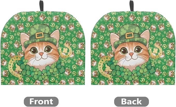 Kettle Cover for St. Patrick's Day Teapot Insulation Cover Cat Teapot Cover Small Teapot Dust Protector Keep Warm Kettle Kitchen Dust Cover