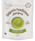 Organic Traditions Matcha Latte Green Tea Powder | Premium Authentic Japanese Matcha | Sourced in Japan | 150g/5.3oz Bag