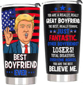 Best Gifts for Boyfriend Gifts from Girlfriend - Funny Christmas Anniversary Birthday Gift for Him Boyfriend Bf, Valentines Day Tumbler Cup, 20 OZ Stainless Steel Insulated Travel Coffee Tumbler Cup