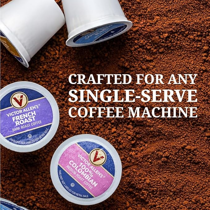 Victor Allen's Coffee Decaf Morning Blend, Light Roast, 32 Count, Single Serve Coffee Pods for Keurig K-Cup Brewers