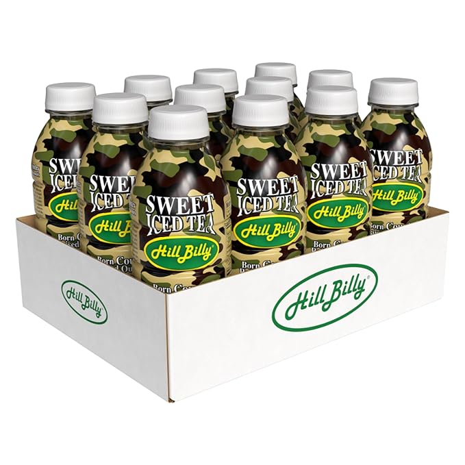 HillBilly Iced Teas, Sweet Iced Tea, 12 Count