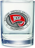 Heritage Pewter Western Kentucky Double Old Fashion | Double Rocks Glass 14 OZ for Liquor | Expertly Crafted Pewter Glass