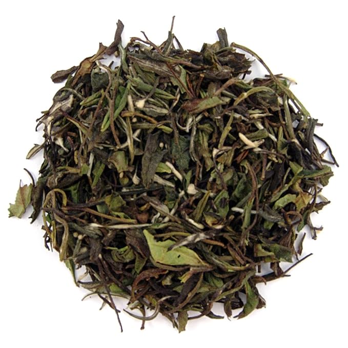 English Tea Store Peach Apricot White Tea - 2oz | Loose Leaf Tea | Light and Fruity Blend with Real Peach and Apricot Flavor | Delicate Floral Notes | Resealable Pouch | Summer Iced Tea or Hot Brew